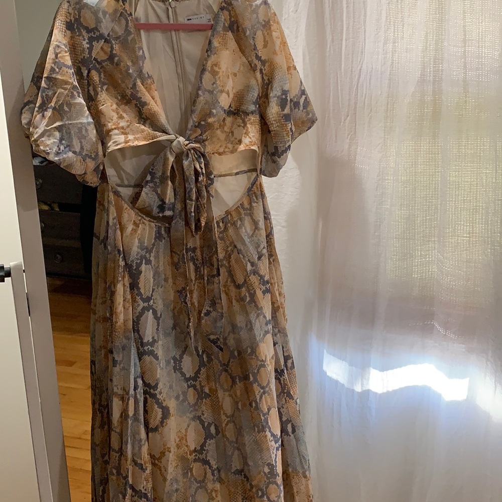 Brand new never worn ASOS cut out dress